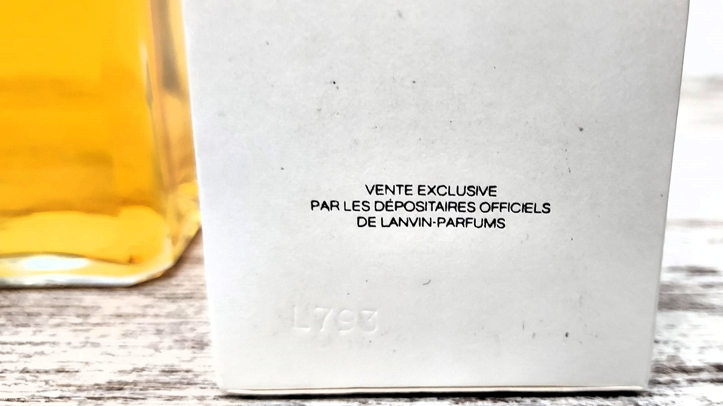 Eau My Sin Lanvin EDT (eau de toilette SPLASH) 200ml. Discontinued vintage rare.