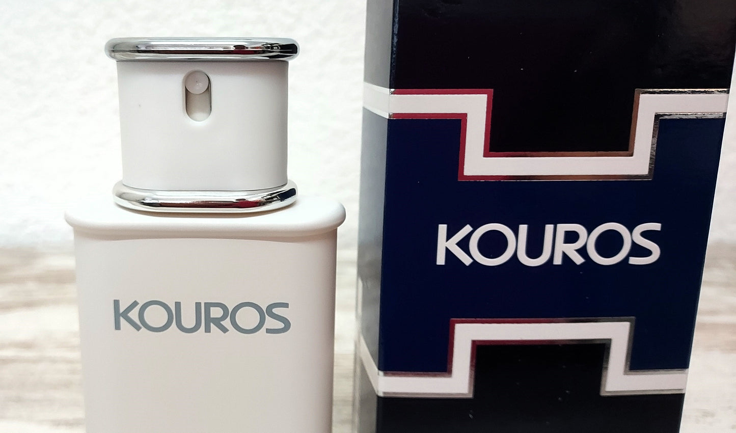 Kouros YSL, Yves Saint Laurent EDT (eau de toilette) 50ml. Discontinued 2014.