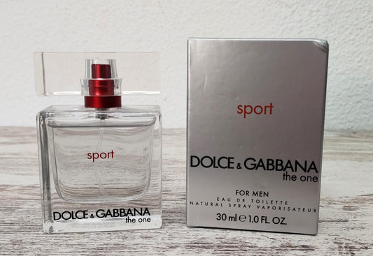 The One SPORT for Men Dolce Gabbana EDT (eau de toilette) 30ml. Discontinued.