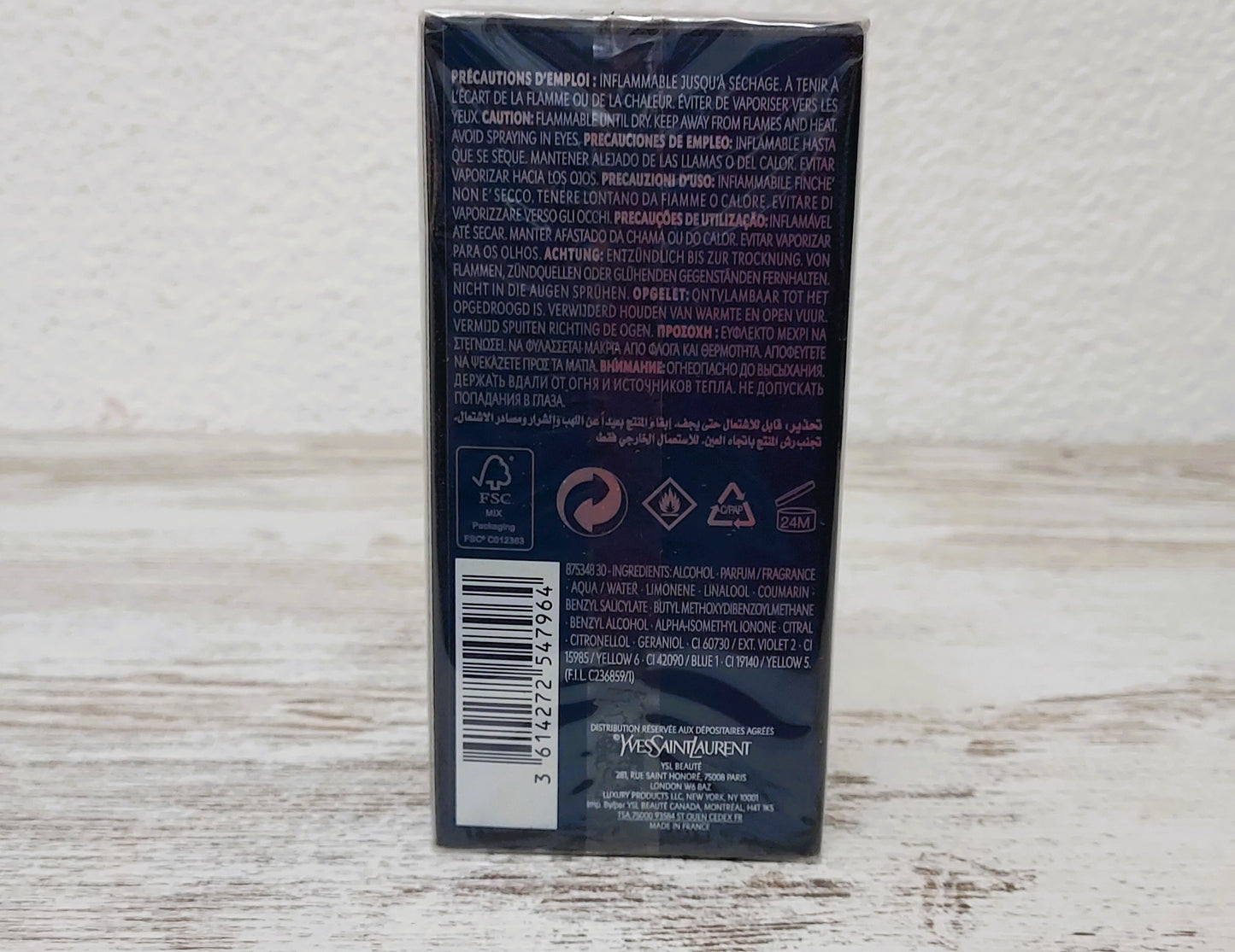 Y Live Intense Yves Saint Laurent (eau de toilette INTENSE) 60ml. Discontinued.