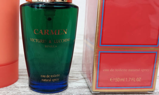Carmen Victorio & Lucchino EDT 50ml + Body Lotion 100ml + Shower Gel 100ml.