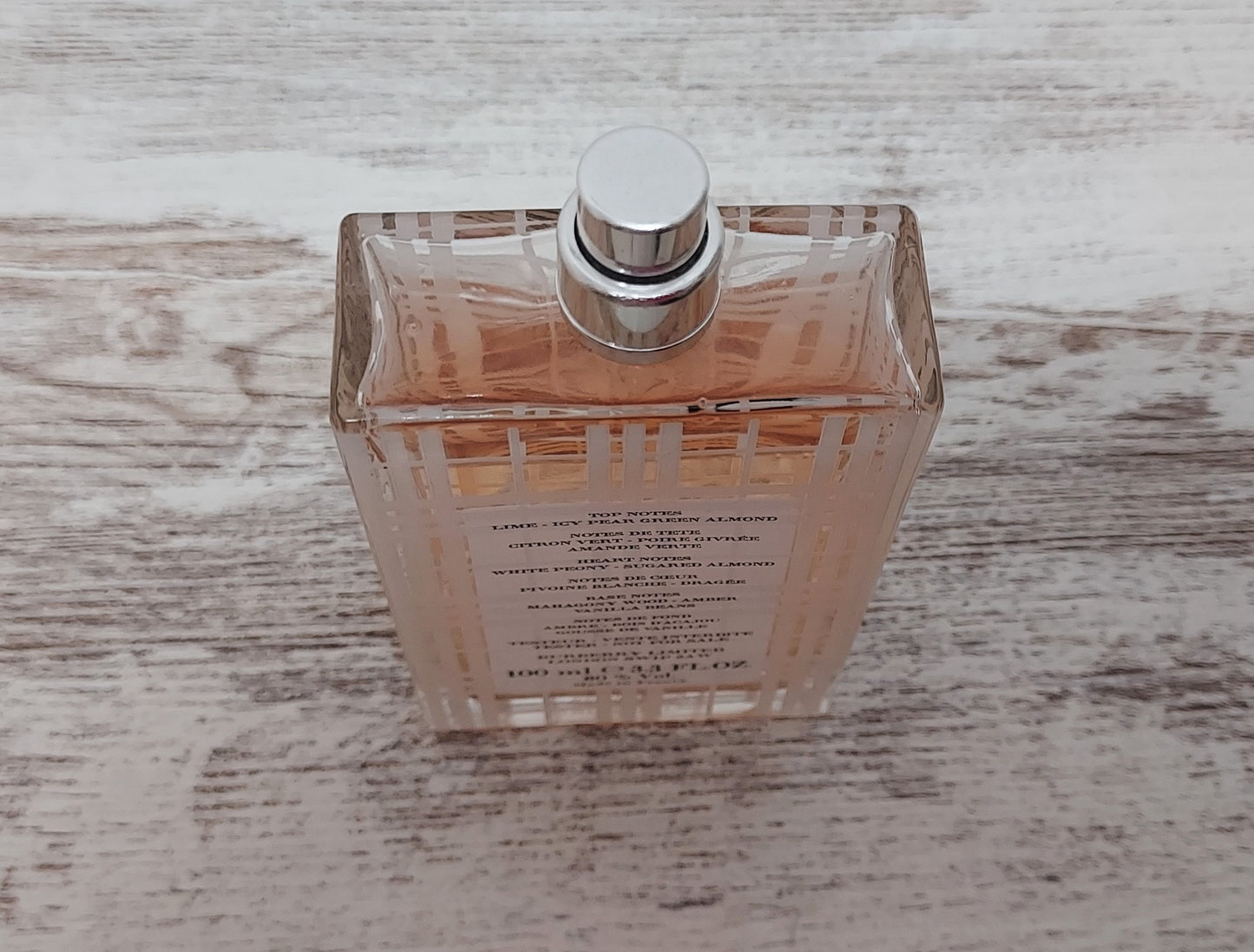 Burberry Brit for Her EDT (eau de toilette) 100ml (Partially used) Discontinued.