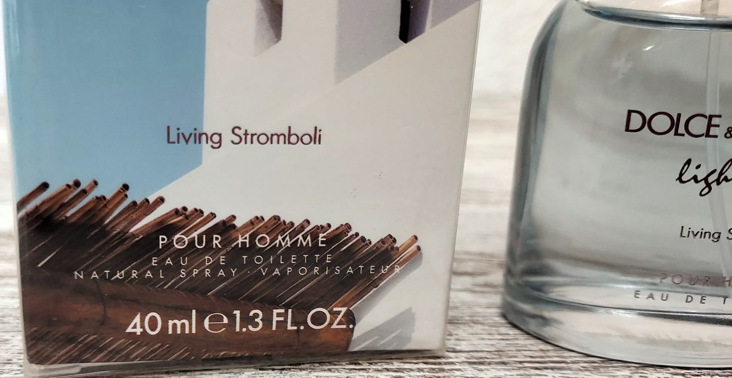 Light Blue Living Stromboli Dolce Gabbana EDT 40ml. Discontinued.