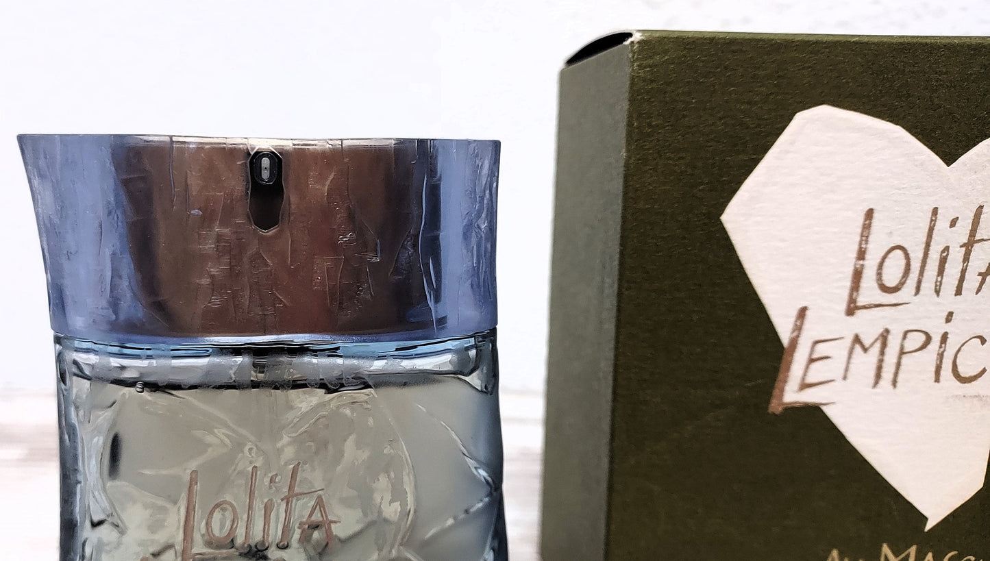Au Masculin Lolita Lempicka EDT (eau de toilette) 50ml. Discontinued vintage.
