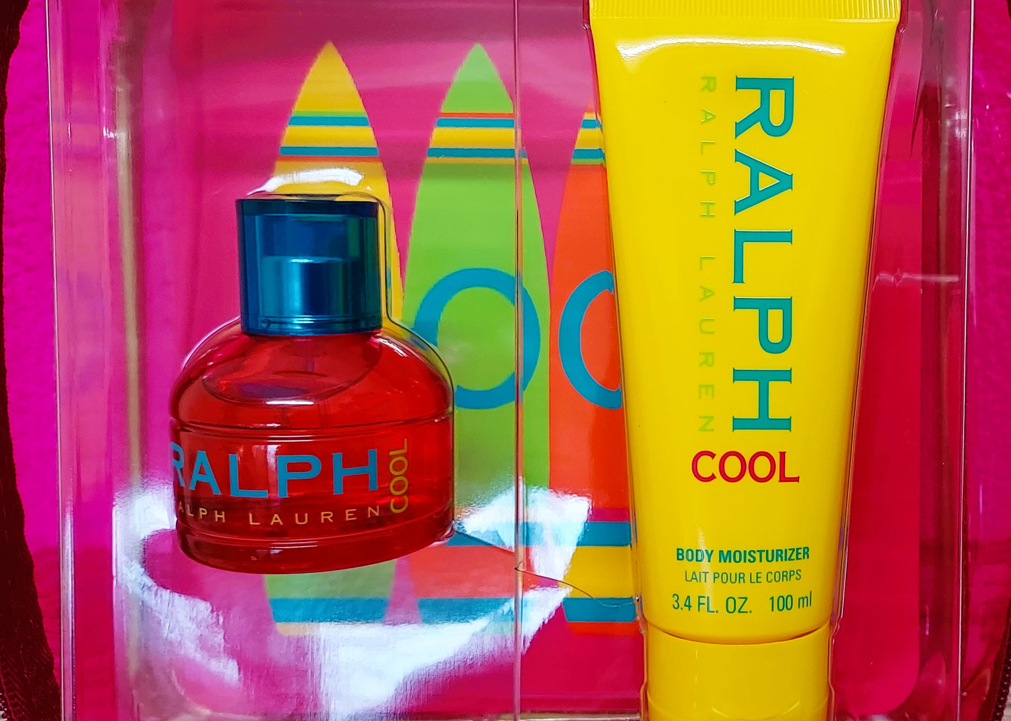 Ralph Cool Ralph Lauren EDT (eau de toilette) 50ml + Body Lotion 100ml. Vintage.