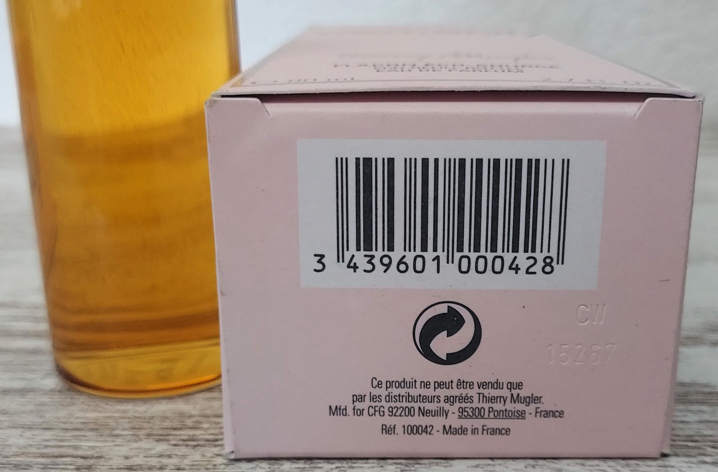 Womanity Thierry Mugler EDP (eau de parfum) 80ml. Eco Refill Bottle.