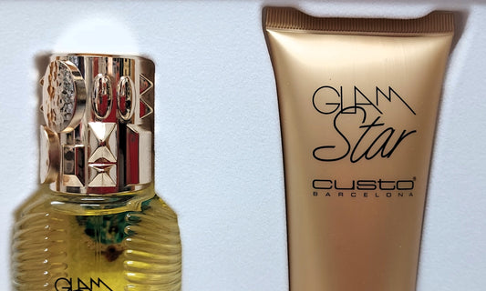 Glam Star Custo Barcelona EDT (eau de toilette) 50ml + Body Lotion 100ml. Discontinued.