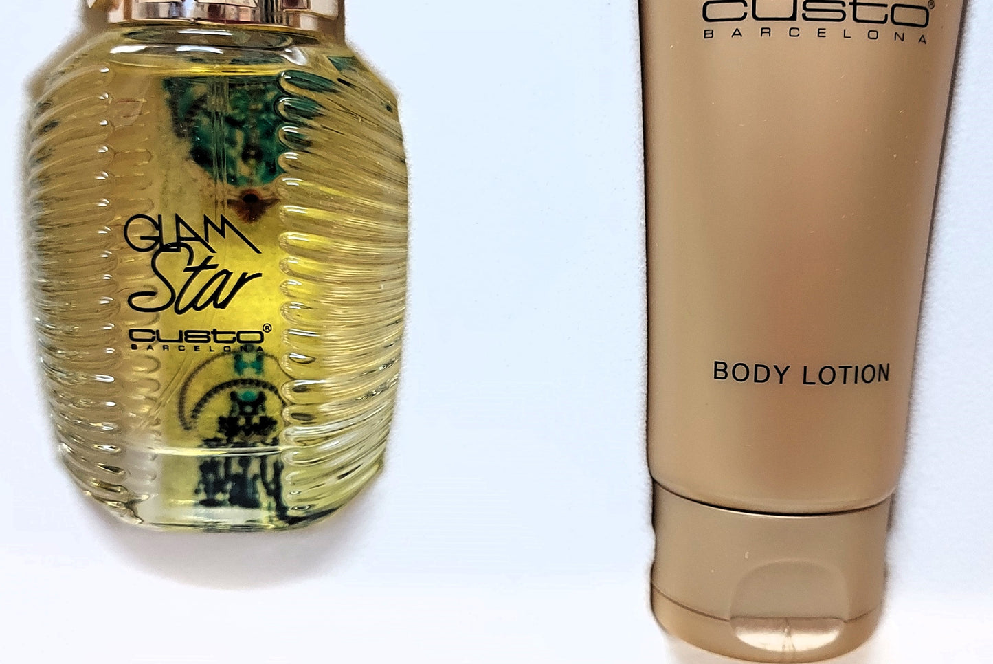 Glam Star Custo Barcelona EDT (eau de toilette) 50ml + Body Lotion 100ml. Discontinued.
