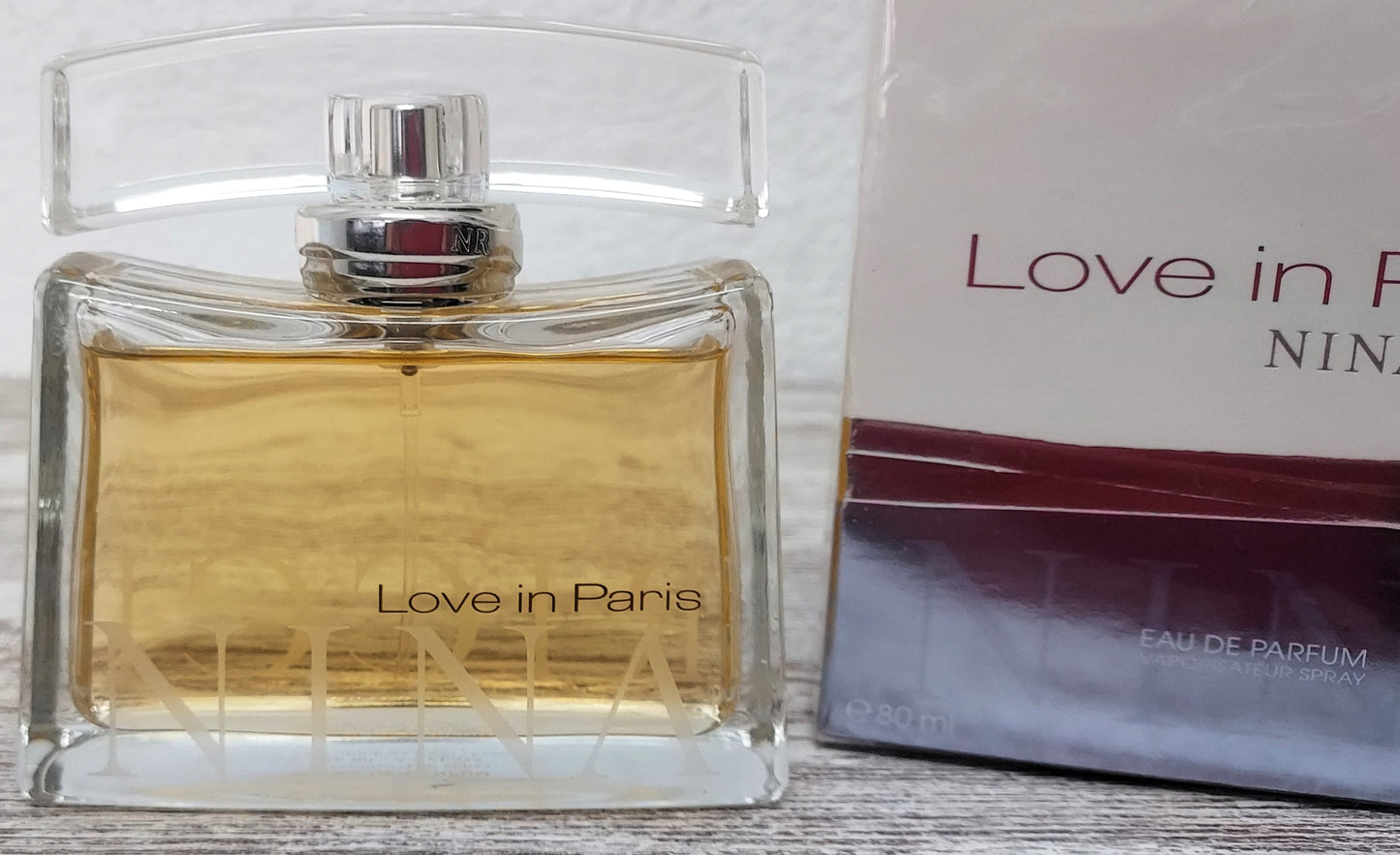 Love in Paris Nina Ricci EDP (eau de parfum) 80ml. Discontinued vintage.
