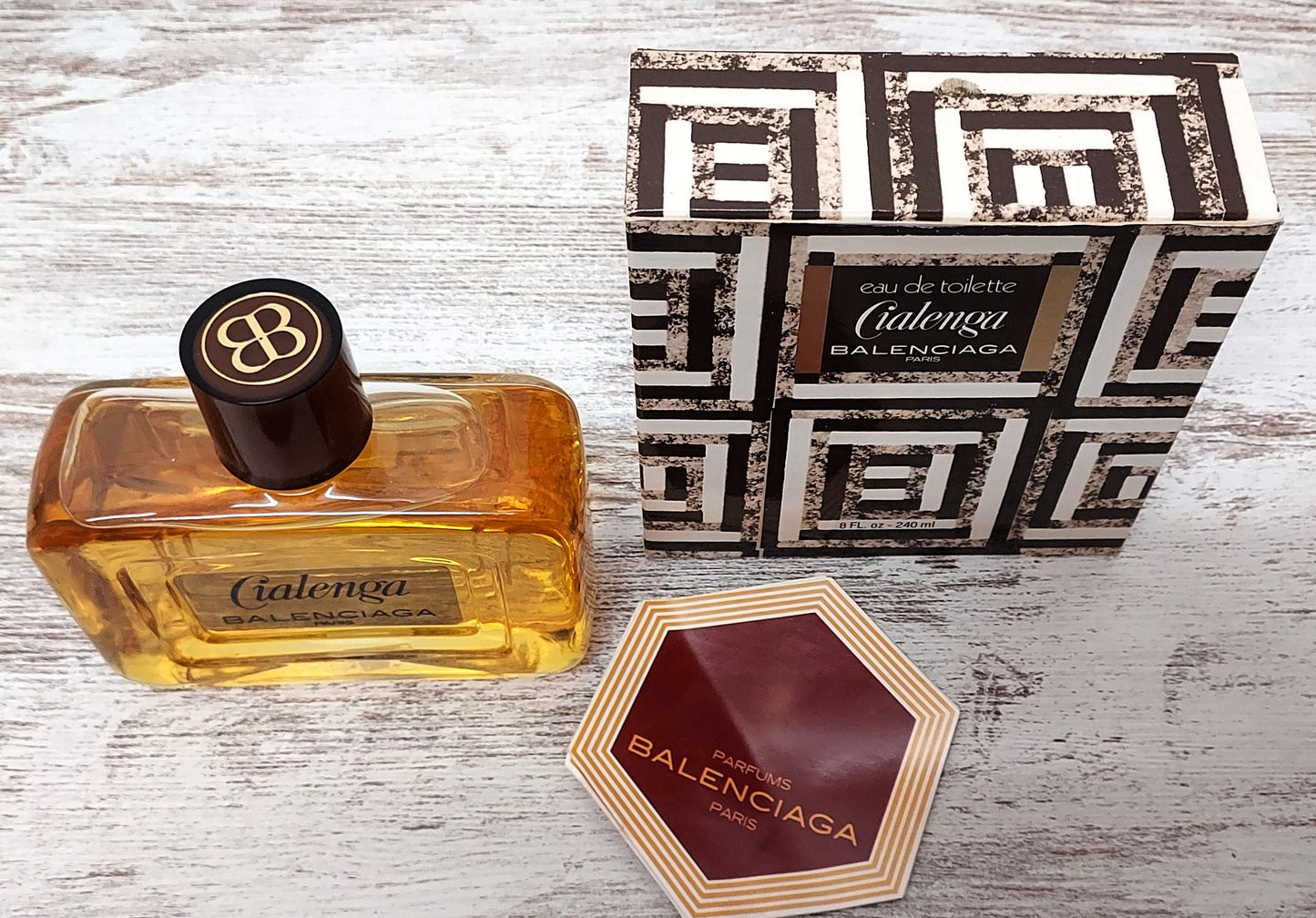 Cialenga Balenciaga EDT (eau de toilette SPLASH) 240ml. Discontinued vintage.