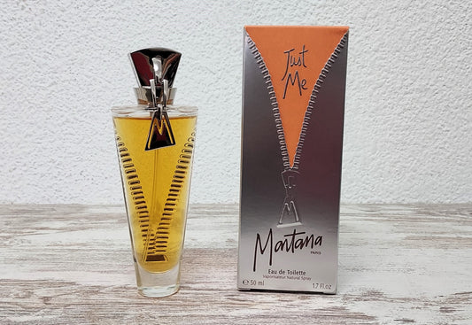 Just Me Claude Montana EDT (eau de toilette) 50ml. Discontinued vintage.