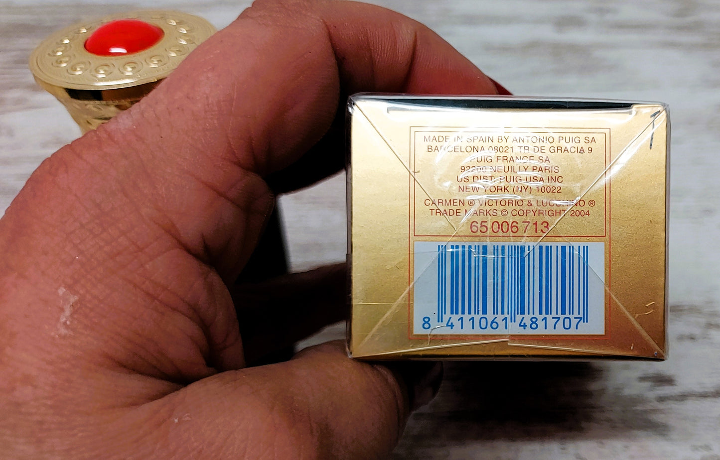 Carmen Victorio & Lucchino EDT (eau de toilette) 50ml. Disconbtinued vintage.