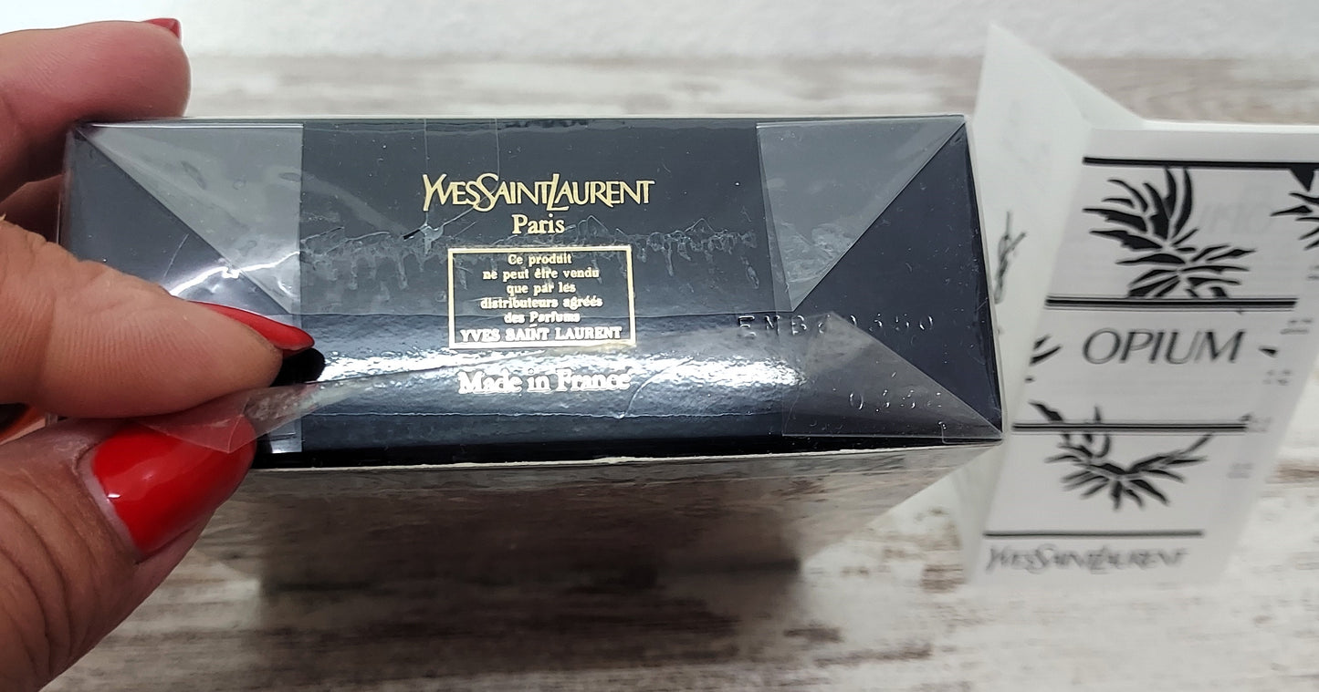 Opium YSL, Yves Saint Laurent EDT (eau de toilette SPLASH) 60ml. Vintage 80's.