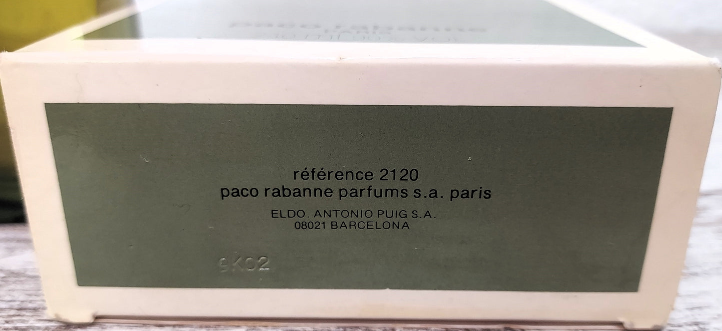 Paco Rabanne pour Homme EDT (eau de toilette SPLASH) 240ml. Vintage 1989.
