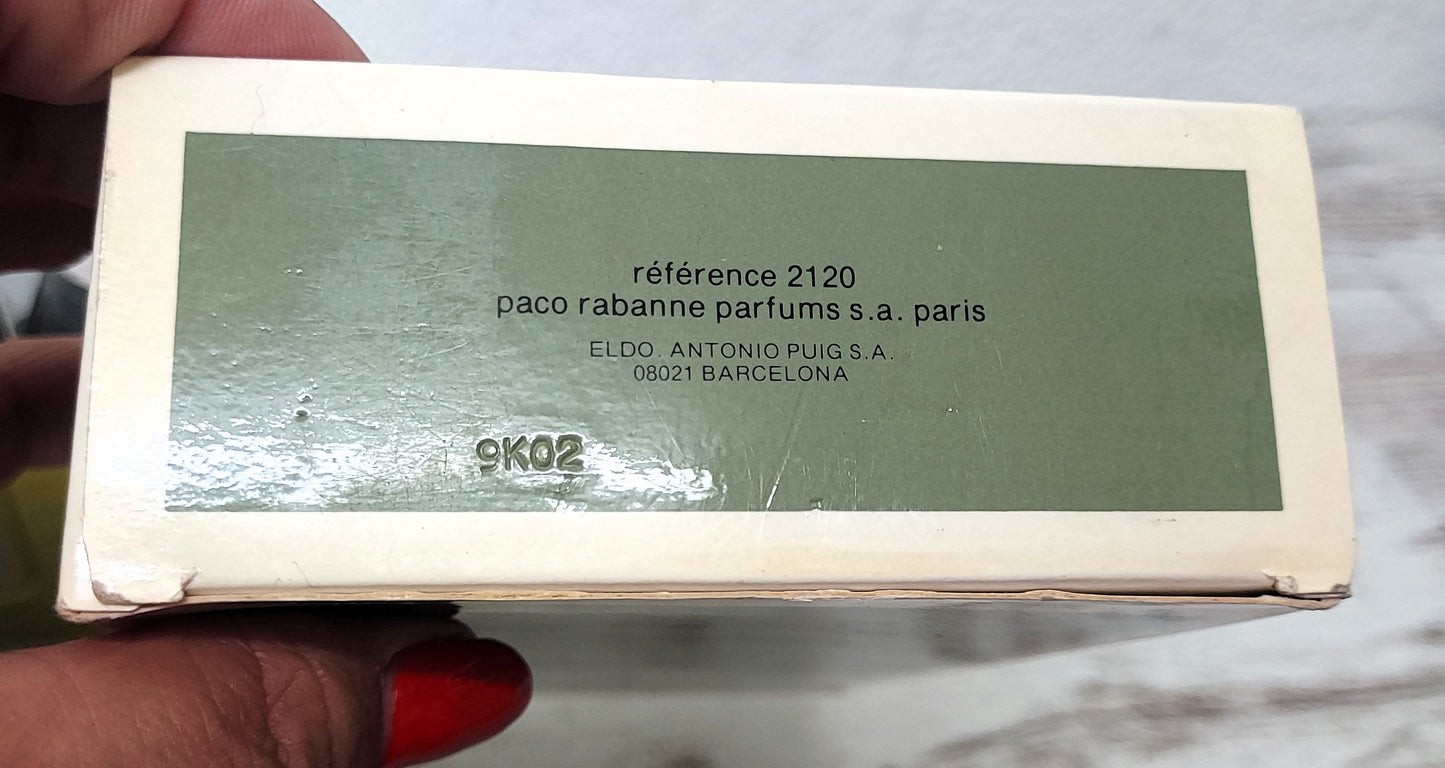 Paco Rabanne pour Homme EDT (eau de toilette SPLASH) 240ml. Vintage 1989.