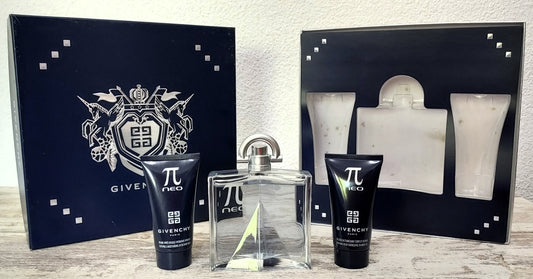 Pi Neo Givenchy EDT 100ml + After Shave 50ml + Shower Gel 50ml. Discontinued.