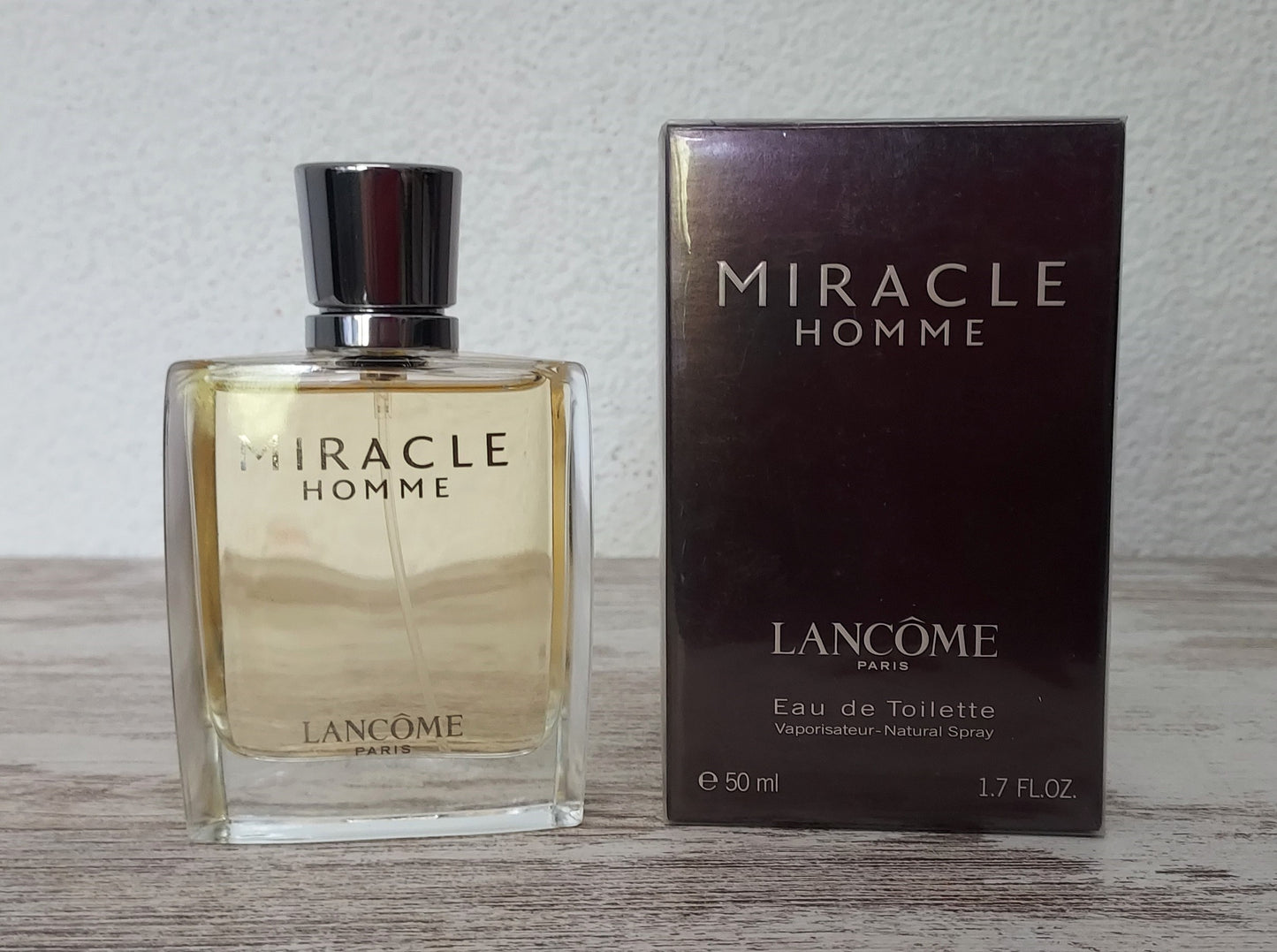 Miracle Homme Lancome EDT (eau de toilette) 50ml. Discontinued vintage.