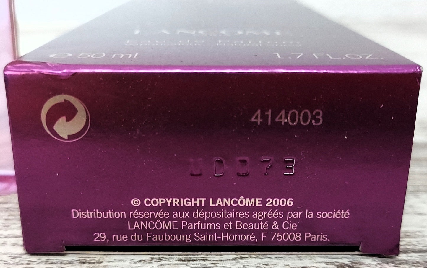 Miracle Forever Lancome EDP (eau de parfum) 50ml. Discontinued vintage.