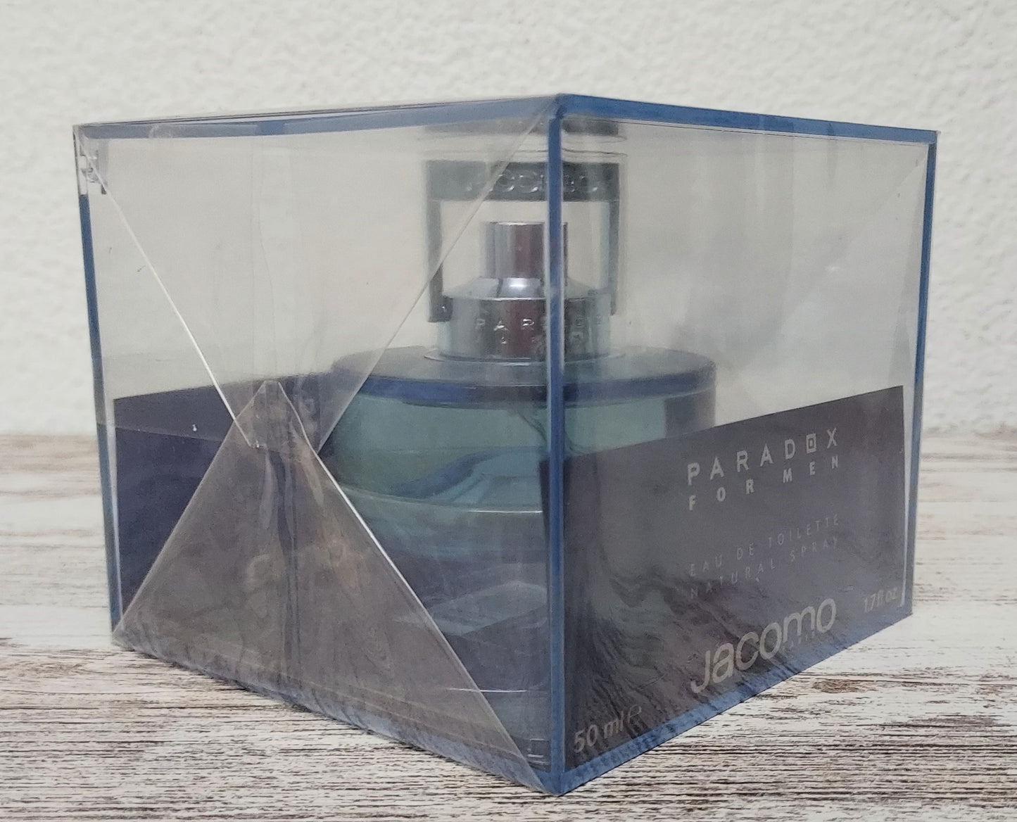 Paradox for Men Jacomo EDT (eau de toilette) 50ml. Discontinued vintage rare.