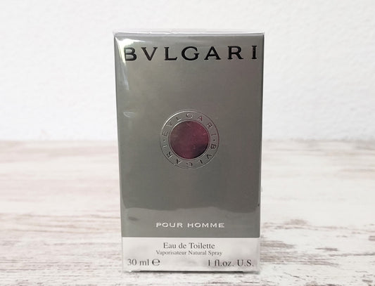 Bvlgari pour Homme EDT (eau de toilette) 30ml. BATCH CODE: 10D98D1 (2013). Discontinued.
