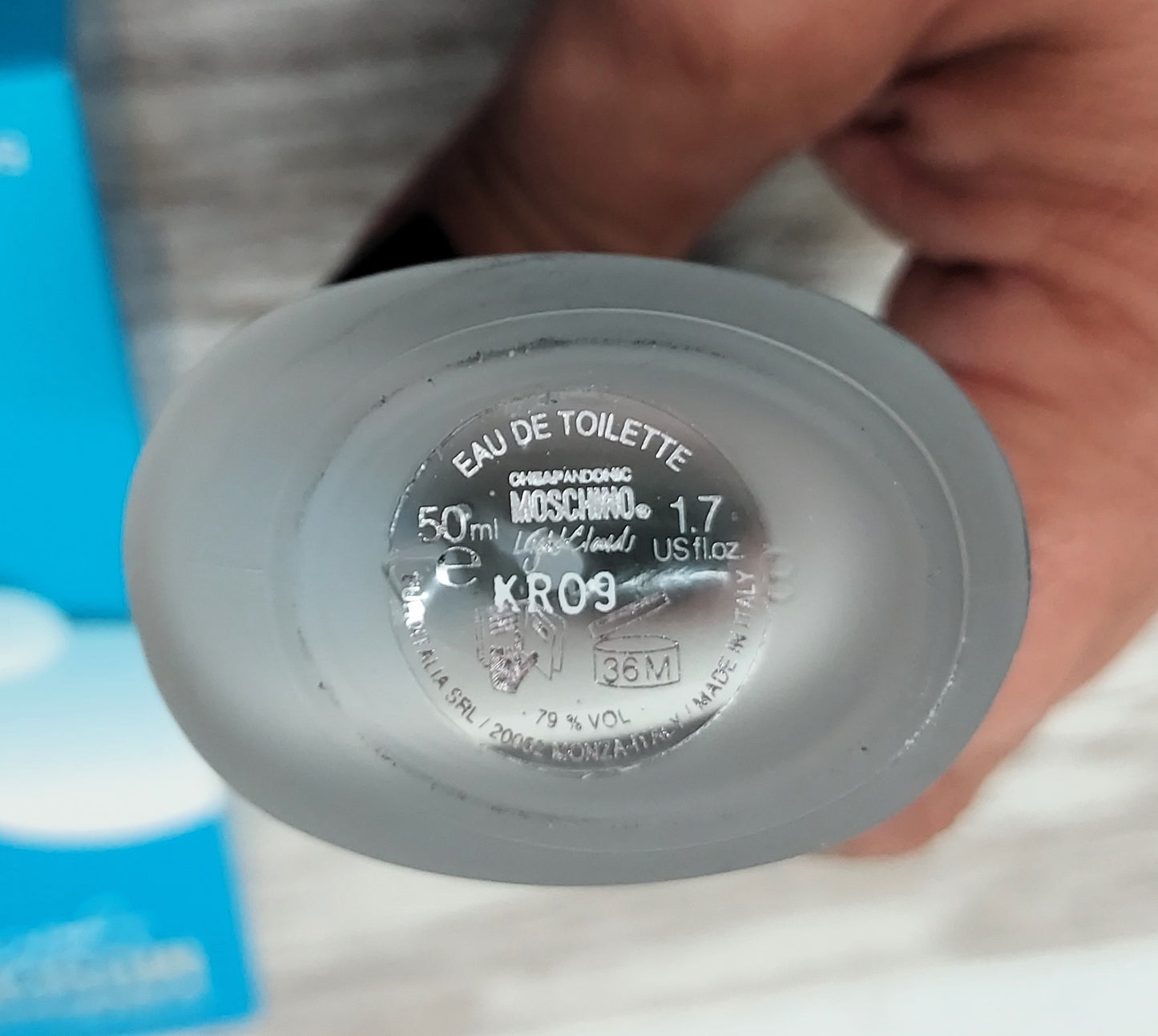 Cheap & Chic Light Clouds Moschino EDT (eau de toilette) 50ml. Discontinued rare.