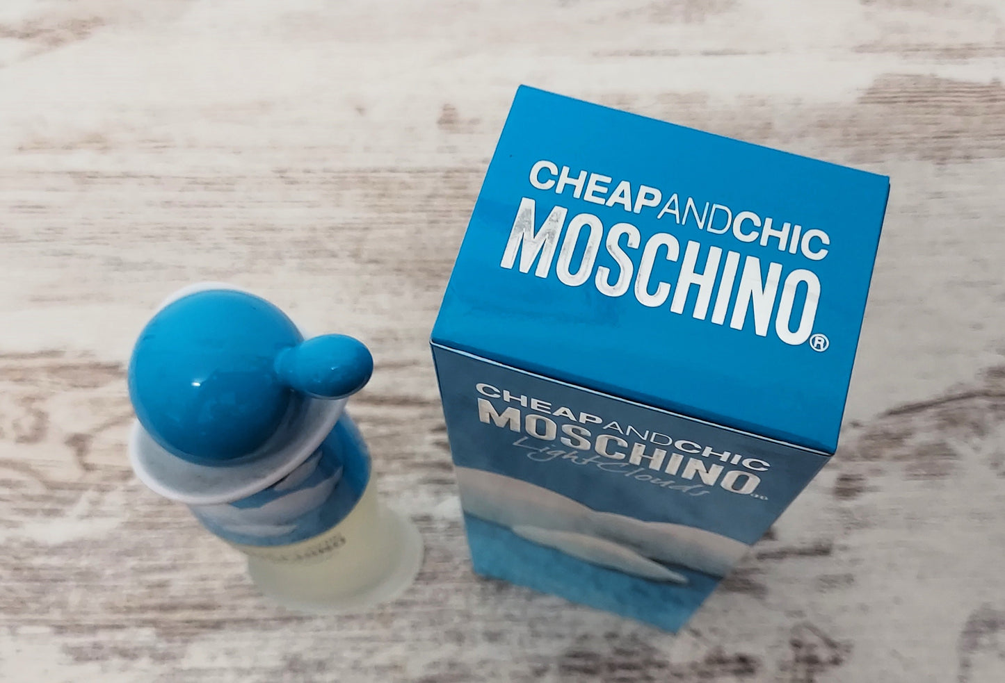 Cheap & Chic Light Clouds Moschino EDT (eau de toilette) 50ml. Discontinued rare.