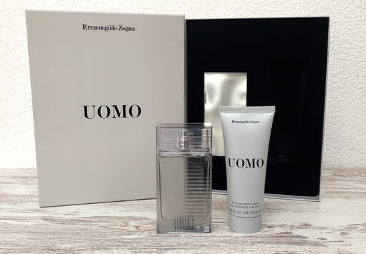 Zegna Uomo Ermenegildo Zegna EDT 50ml + Hair and Body Wash 100ml. Discontinued.