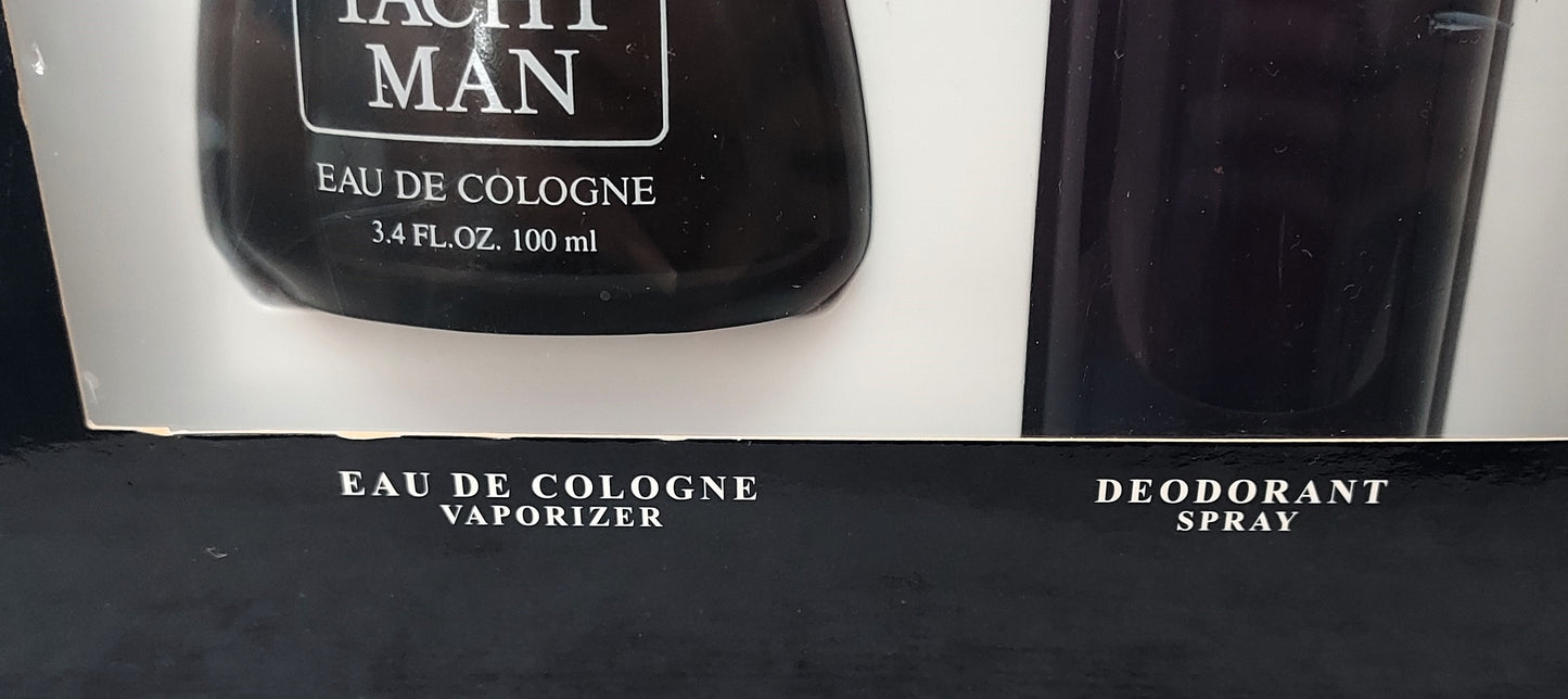 Yacht Man Mas Cosmetics EDC eau de cologne Spray) 100ml + Deo Spray 250ml. Rare