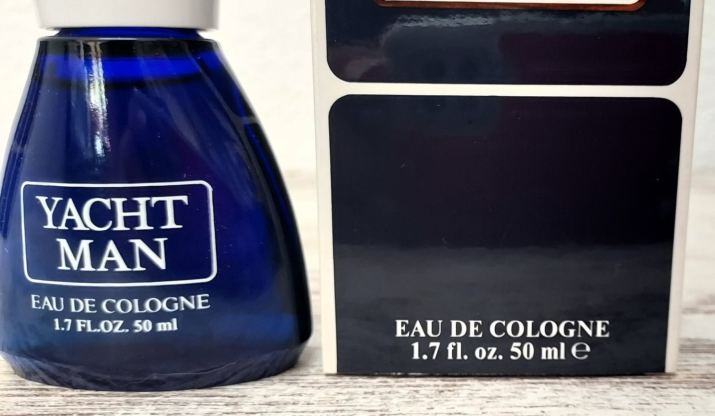 Yacht Man Mas Cosmetics EDC (eau de cologne SPLASH) 50ml. Discontinued vintage.