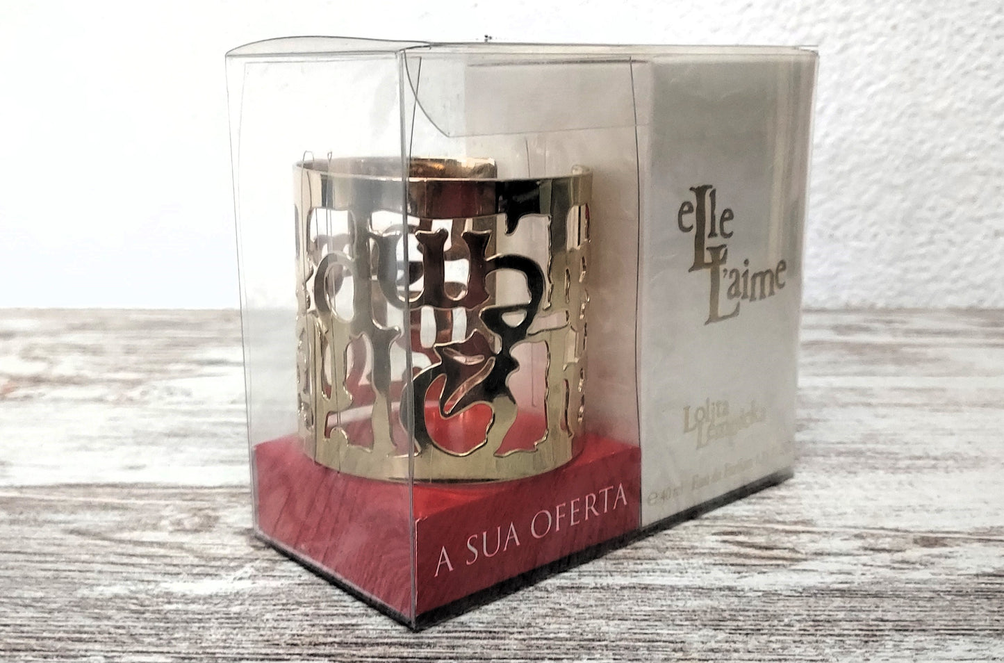 Elle L'Aime Lolita Lempicka EDP 40ml + Bracelet. Discontinued original formula.