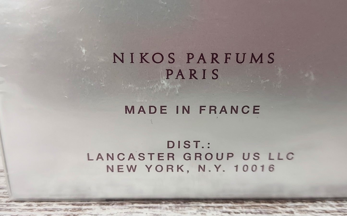 Nikos for Men EDT (eau de toilette) 100 ml. Discontinued vintage extremely rare.