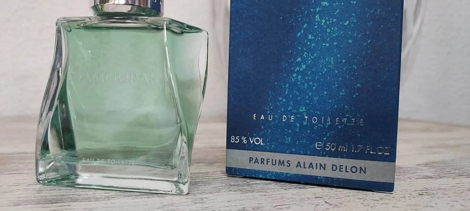 Samourai Alain Delon EDT SPLASH 50ml + After Shave SPLASH 50ml. Vintage rare.