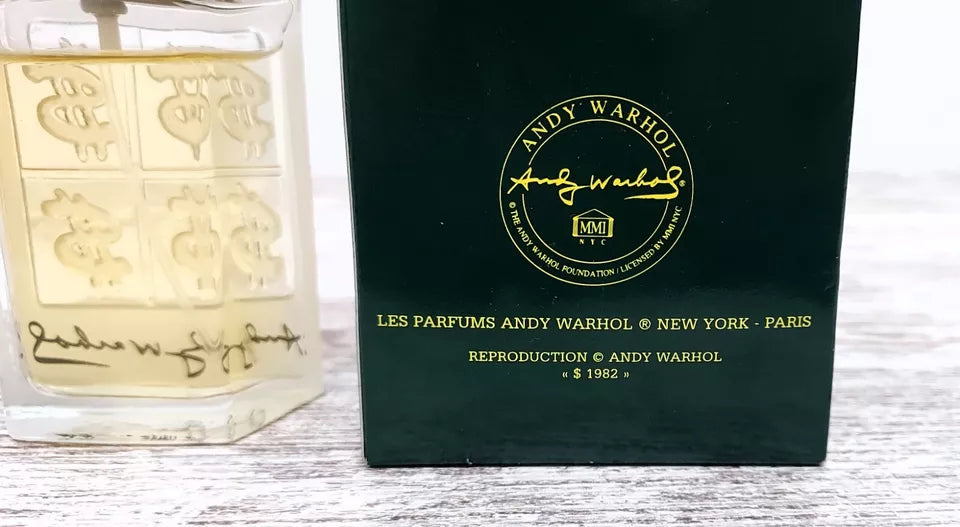 Andy Warhol pour Homme EDT (eau de toilette) 30ml. Discontinued vintage 1999.