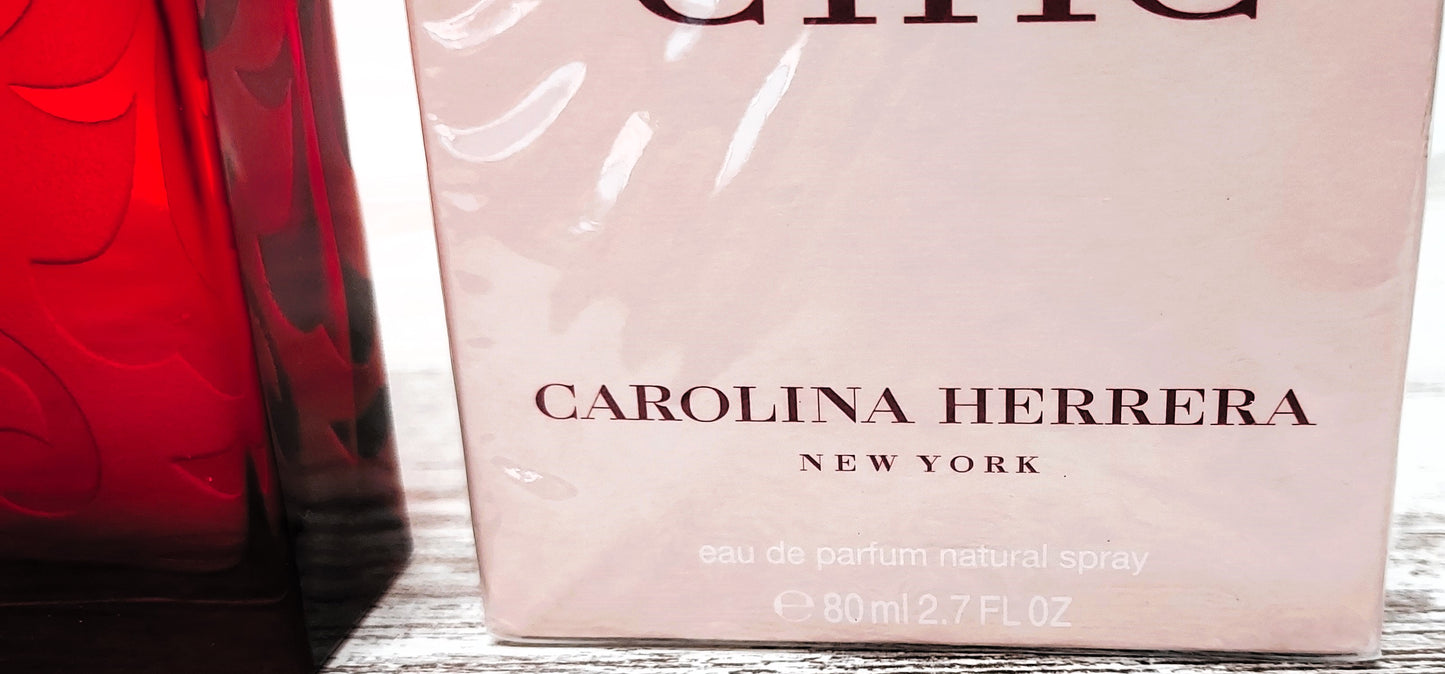 Crystal Chic Carolina Herrera EDP (eau de parfum) 80ml. Discontinued vintage.