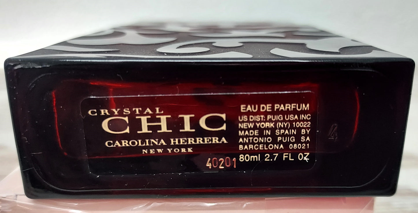 Crystal Chic Carolina Herrera EDP (eau de parfum) 80ml. Discontinued vintage.