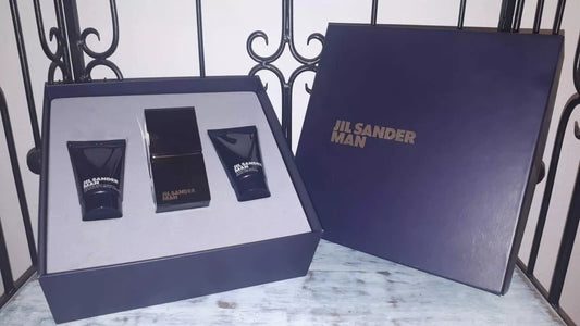 Jil Sander Man EDT (eau de toilette) 50ml + After Shave 50ml + Shower Gel 50ml.