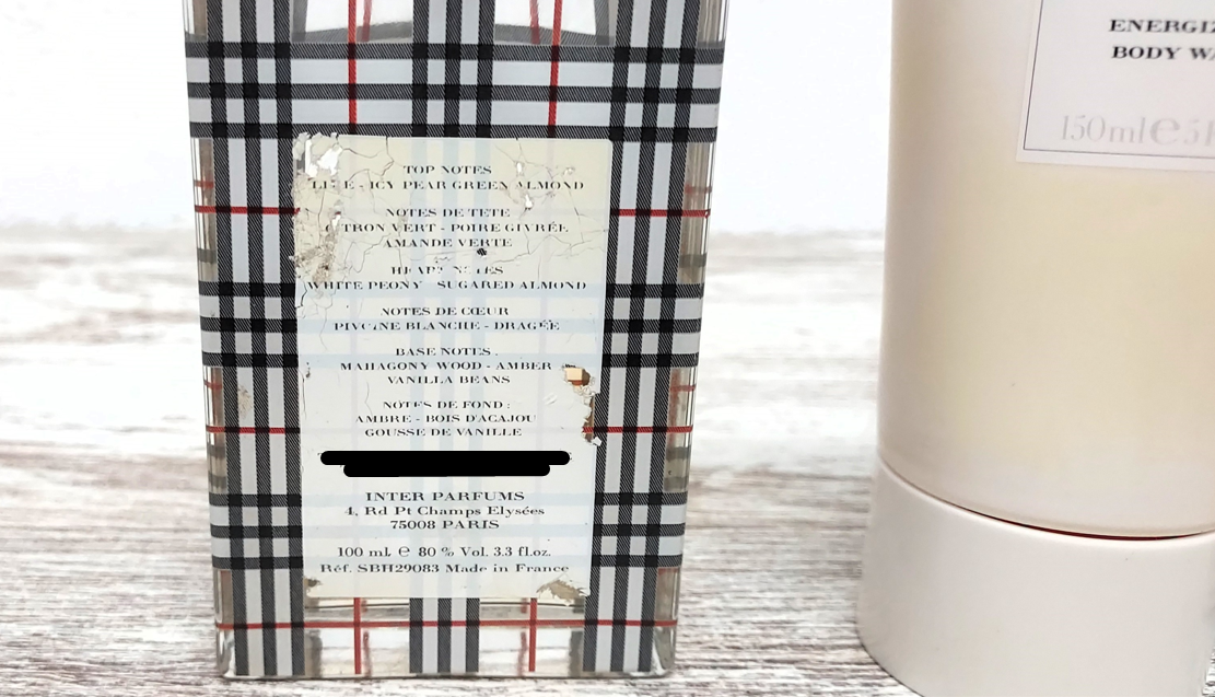 Burberry Brit for Her EDP 100ml (not full) + Body Wash 150ml. Discontinued vintage.