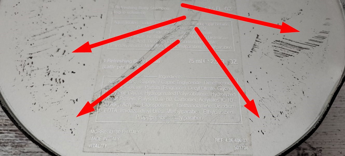 Ozone Sergio Tacchini EDT 50 ml + Body Shampoo 75 ml. Does not include body lotion.