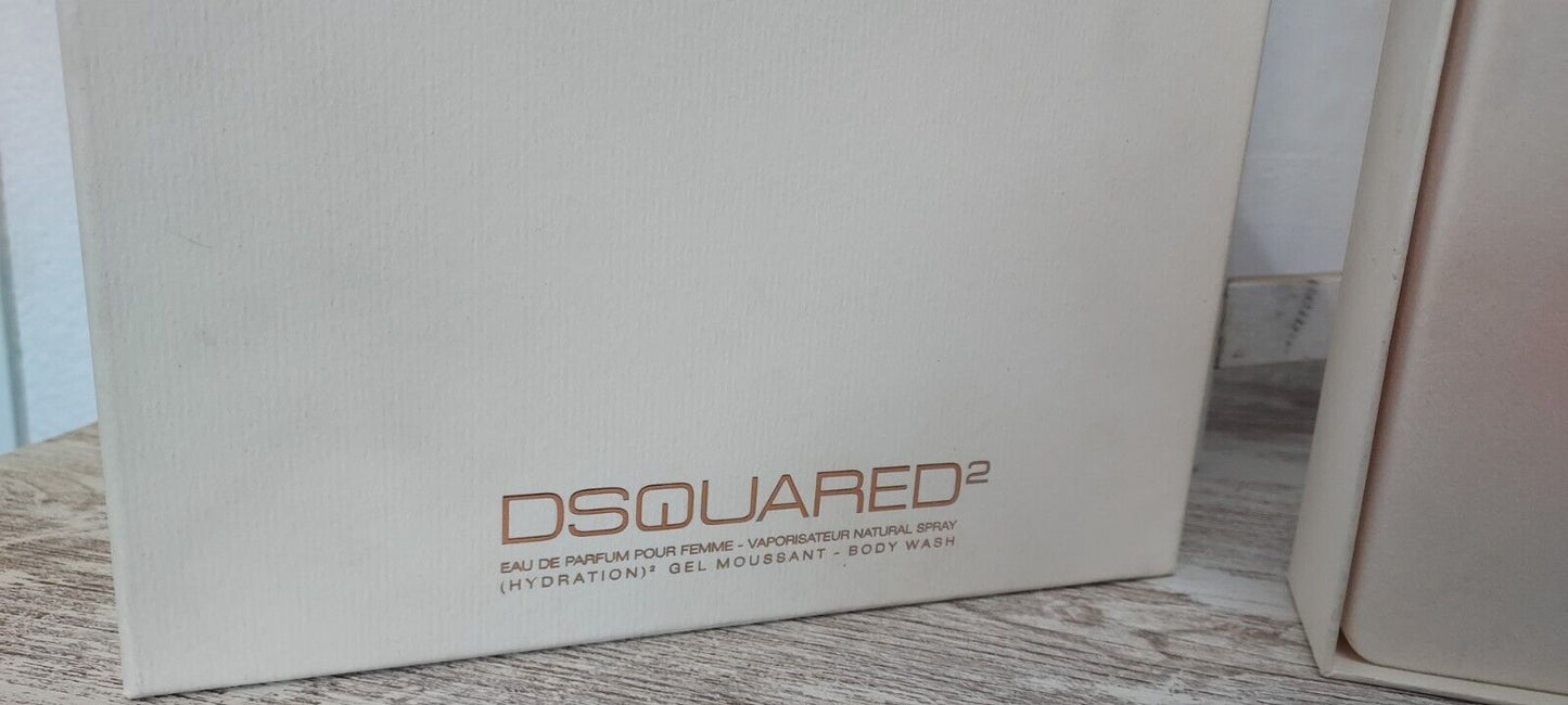 She Wood Velvet Forest Wood Dsquared2 EDP 50ml + Shower Gel 100ml. Discontinued.