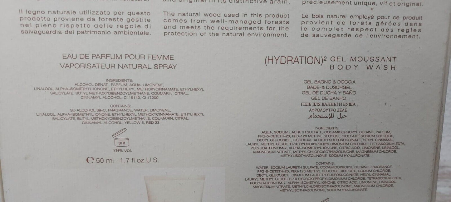 She Wood Velvet Forest Wood Dsquared2 EDP 50ml + Shower Gel 100ml. Discontinued.