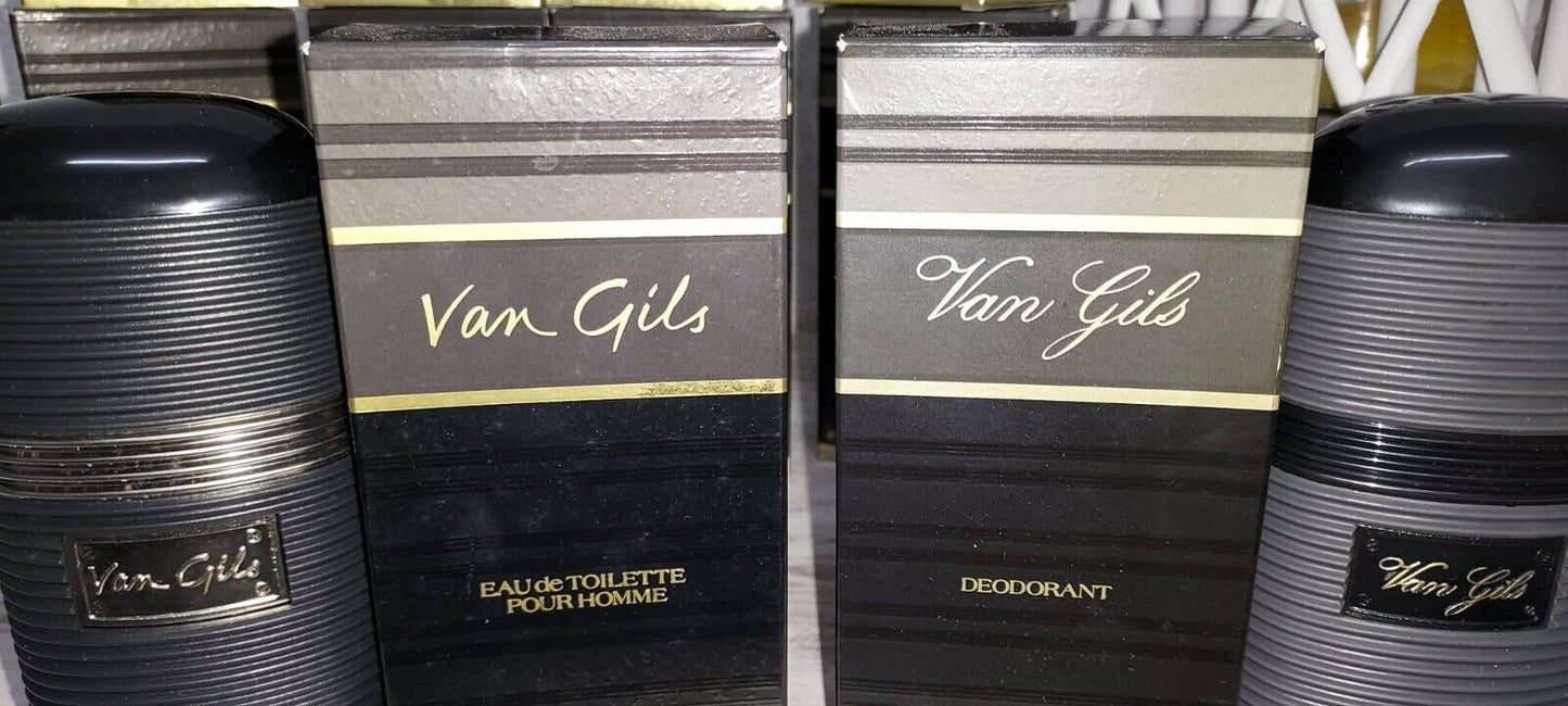 Van Gils Classic pour Homme EDT 100ml + Deo Natural Spray 100ml. Vintage formula 80's.