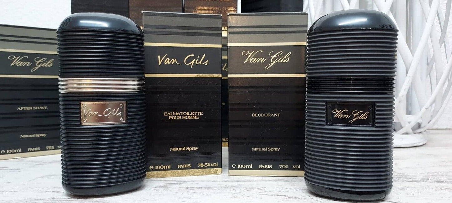 Van Gils Classic pour Homme EDT 100ml + Deo Natural Spray 100ml. Vintage formula 80's.