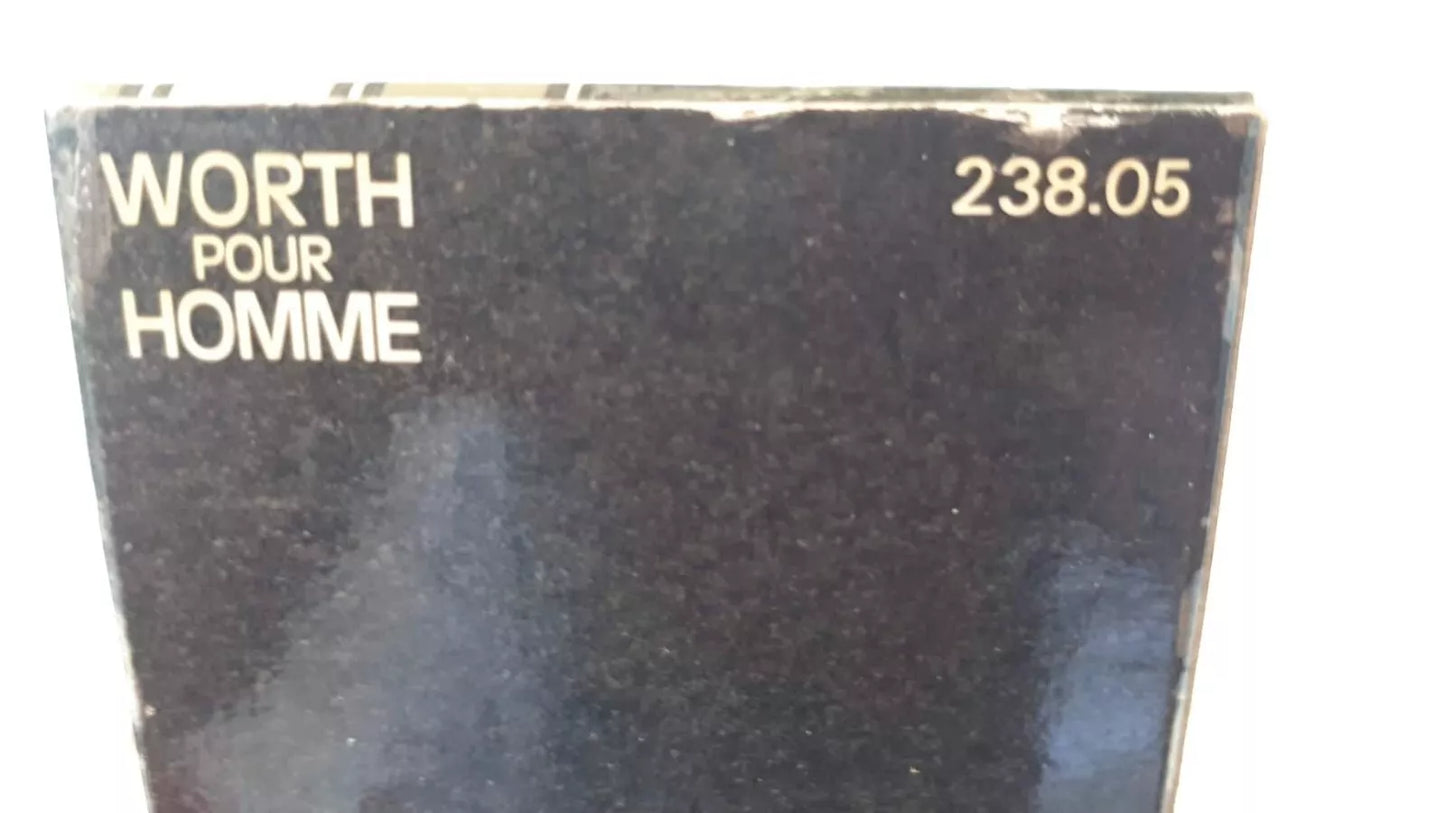 Worth pour Homme EDT (eau de toilette SPLASH) 100ml. Vintage 80's.