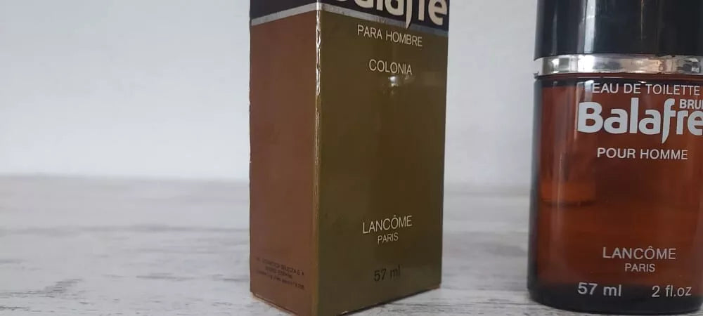 Balafre Brun Lancome EDT (eau de toilette SPLASH) 57ml. Vintage.