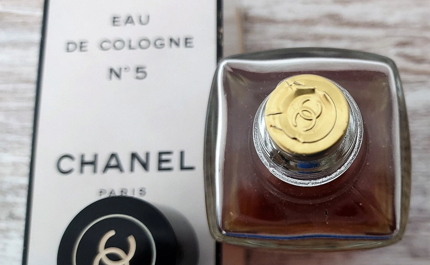 Chanel No 5 EDC (eau de cologne) 100ml or 120ml (PARTIALY EVAPORATED). Vintage.