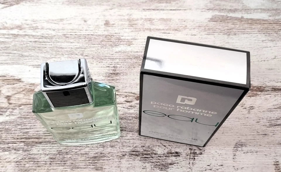 Paco Rabanne EAU pour Homme EDT (eau de toilette) 100ml. Discontinued vintage.
