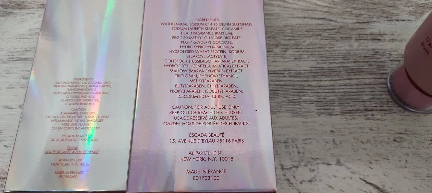 Sentiment pour Femme EDT (eau de toilette) 30ml + Bath & Shower Gel 150ml.
