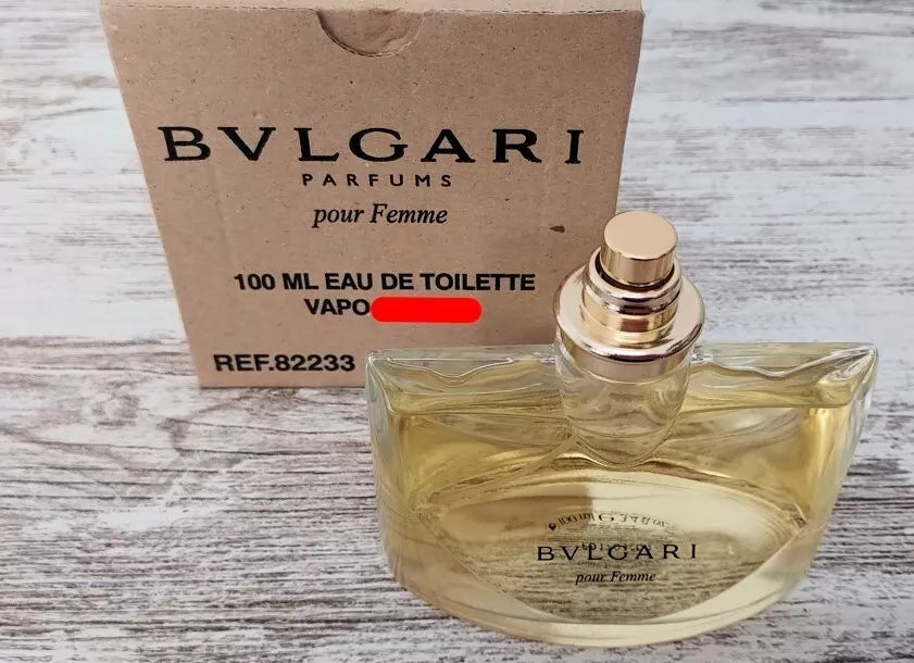 Bvlgari pour Femme EDT (eau de toilette) 100ml. Discontinued vintage.