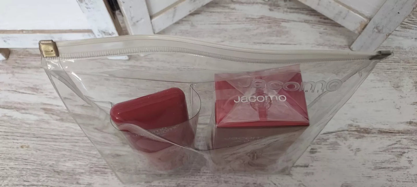 Jacomo ROUGE de Jacomo EDT (eau de toilette) 100ml + Shower Gel 200ml. Vintage.