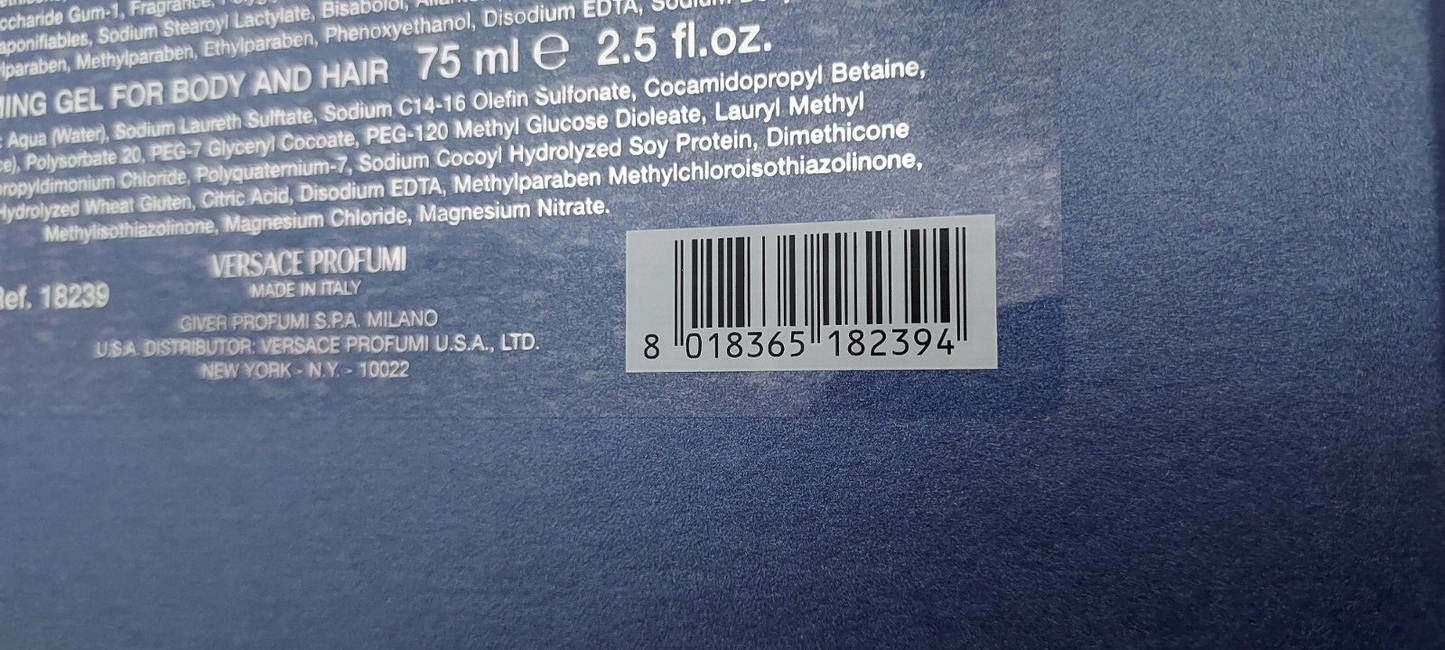 The Dreamer Versace EDT 100ml + After Shave 75ml + Gel 75ml. Vintage.